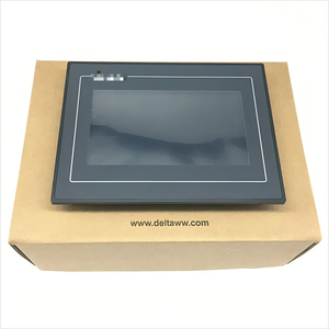 DOP-105CQ หน้าจอสัมผัส HMI สำหรับอุตสาหกรรมคุณภาพสูง รองรับ Ethernet ความละเอียด 480x272 จอแสดงผลอินเทอร์เฟซระหว่างมนุษย์กับเครื่องจักร วัสดุ ABS รุ่น DOP-105CQ - Product Image 2