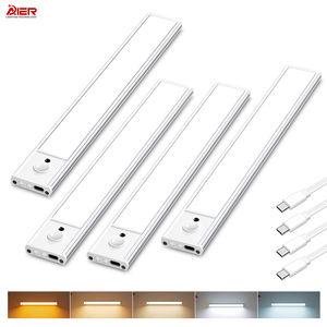 <span class=keywords><strong>Luz</strong></span> LED <span class=keywords><strong>con</strong></span> Sensor de <span class=keywords><strong>Movimiento</strong></span> Ultrafina para Interiores, Regulable en 5 Colores, Recargable por USB 5V, Magnética para Gabinete de Cocina, Clóset y Armario - Product Image 1