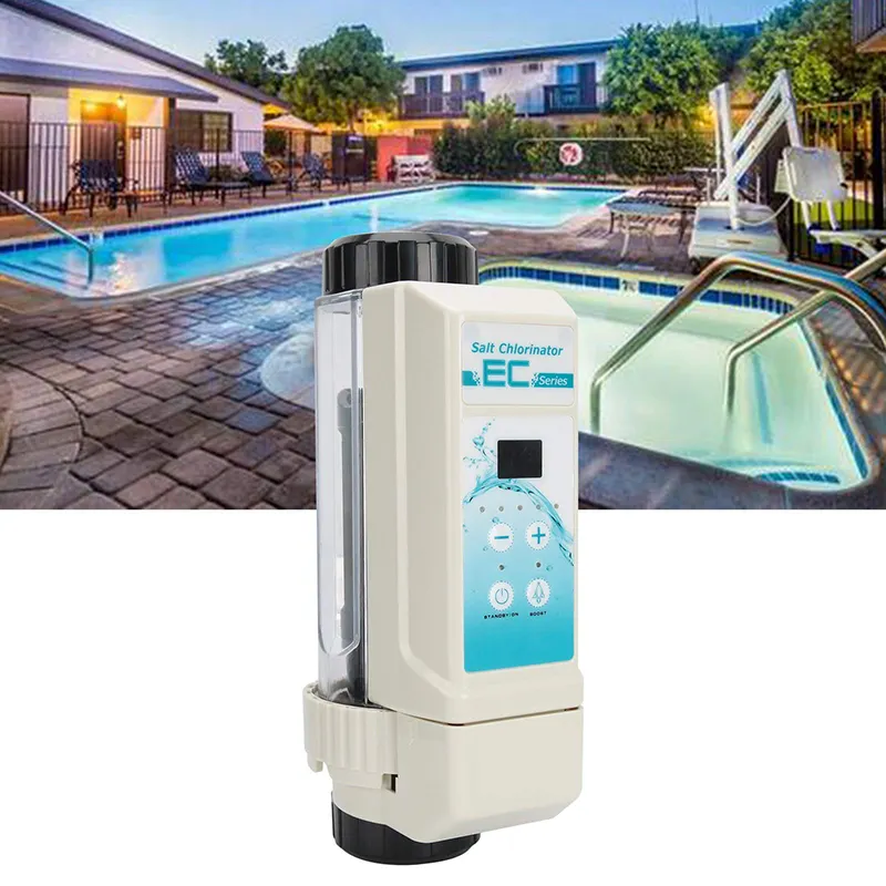 8 G/u Zout Water Clorador Generator Systeem Automatische Reiniging Volledige Functies Eenvoudige Bediening Spa Zwembad Chlorinator