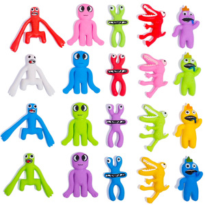 Autonomy Rainbow Monster Jouet anti-stress compressible en TPR pour jeunes, unisexe, pour le jeu sensoriel - Product Image 5