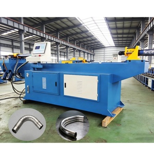 Máquina dobladora de tubos de aluminio de 190 grados 38NC 50NC de 2 y 3 pulgadas con mandril para forja de herrajes - Product Image 2
