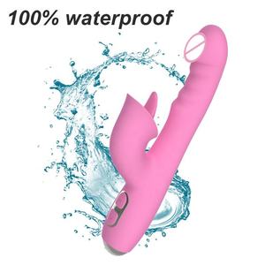 Vibrateur lapin OEM, masseur léchant la langue, stimulateur clitoridien vaginal féminin, jouet sexuel vibrant, <span class=keywords><strong>masturbateur</strong></span> - Product Image 2