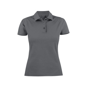 Tissu respirant et anti-humidité, uni, pour chemise pour femmes, entraînement sportif, activités de plein air, tissu à séchage rapide, col sans étiquette - Product Image 2