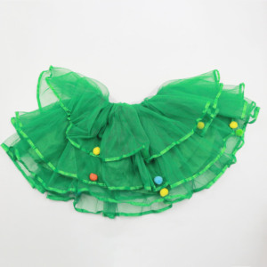 <span class=keywords><strong>Disfraz</strong></span> <span class=keywords><strong>de</strong></span> Navidad para niña: Falda tutú <span class=keywords><strong>de</strong></span> ballet con lazo <span class=keywords><strong>de</strong></span> poliéster, bola <span class=keywords><strong>de</strong></span> lana y tul, y diadema <span class=keywords><strong>de</strong></span> <span class=keywords><strong>árbol</strong></span> <span class=keywords><strong>de</strong></span> Navidad para fiesta y cosplay. - Product Image 6