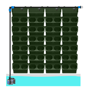 Trong Nhà Nhựa Dọc Vườn Tường Chậu Hoa Treo Container Tự Tưới Nước Dọc Vườn Trồng - Product Image 2