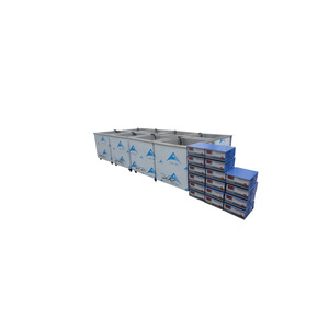 Nettoyeur à ultrasons simple/multi-bacs pour carburateurs, pièces moulées et blocs moteur avec filtration, rinçage par pulvérisation et séchage - Product Image 5