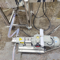 Haute qualité SUS 304/316 chauffage électrique équipement de mélange en acier inoxydable mélangeur cosmétique Machine pour savon liquide détergent huile