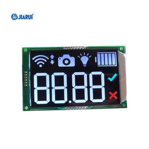 Fabricants ODM OEM Monochrome 2 3 4 6 Chiffres 7 Segments VA Basse Tension Module d'Affichage LCD Transmissif Personnalisé Écran Rétroéclairé - Product Image 4