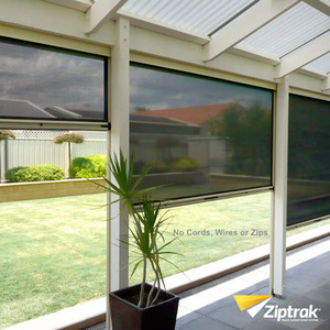 Tende a Rullo Motorizzate di Lusso Moderne, Protezione Solare Elettrica Antivento per Finestre, Patio e Balcone - Product Image 5