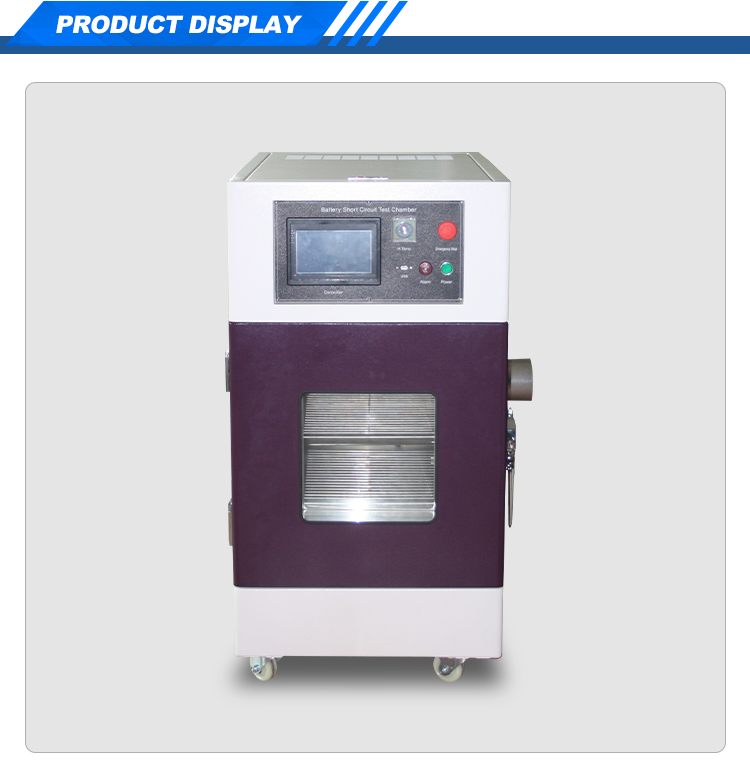 External Short Circuit Testing Equipment with Short Circuit Upto Voltage 100V Current 1000A