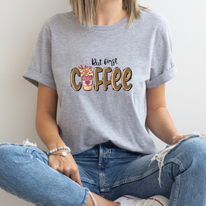 Commercio all'ingrosso personalizzato ma primo caffè progetta Logo stampa tazze da caffè leopardate DTF adesivo a trasferimento termico <span class=keywords><strong>per</strong></span> i vestiti - Product Image 3