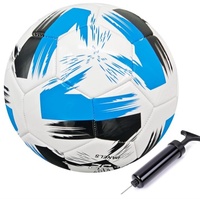 Ballon de football de taille standard professionnelle, logo personnalisé, ballon d'entraînement pour enfants, ballons de football cousus à la machine, ENTRAINEMENT DE FOOTBALL