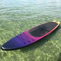 Planche de SUP gonflable écologique et portable tout usage en PVC avec taille et couleur personnalisables pour accessoires d'eau calme
