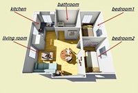 20FT 40FT Luxe léger en acier conteneur remorque maison moderne préfabriqué modulaire extensible pour Villa utiliser Traileron