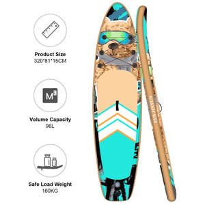 Comprar Tabla de Paddle Surf, Tabla de Paddle Surf Gigante para Aguas Bravas, Tabla de Paddle Surf Tropical - Product Image 2
