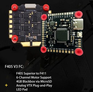 F722 F405 Blackbox 55A 65A 80A 100A ESC 6S 8S 4in1 30.5X30.5 Tích Hợp Điều Khiển Bay Ngăn Xếp Cho FPV Racing Drone Tốc Độ Thực Hành - Product Image 5