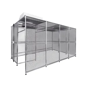 Clean Room Booth ISO 5 6 7 Class Modular Portable Enclosure for Laboratory Electronic Assembly - Product Image 1