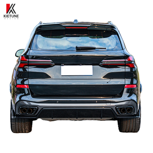 Difusor trasero <span class=keywords><strong>de</strong></span> alta calidad, 3 uds., plástico ABS negro brillante para <span class=keywords><strong>BMW</strong></span> <span class=keywords><strong>X5</strong></span> G05 G18 2019-2024, ajuste perfecto, fácil instalación - Product Image 5