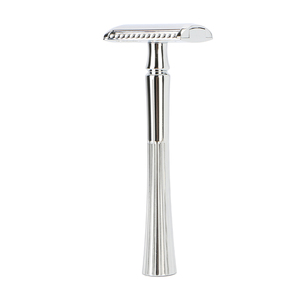 Double <strong>Edge</strong> Metal Safety <strong>Razor</strong> Long Handle Shaving <strong>Razor</strong> for Men &amp; Women - Product Image 6