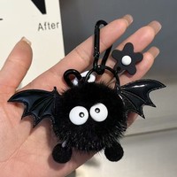 Mignon Halloween Petit Diable Sac Pendentif Vison Cheveux Ins Peluche Boule Elfe Porte-clés Ajoutez du Style à Votre Tenue