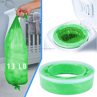 Recharges pour sacs à couches anti-odeurs, 3, 4, 8, 9, 10 paquets, étiquettes personnalisées, cartouches pour poubelles à couches, cassettes de recharge compatibles pour seaux à couches