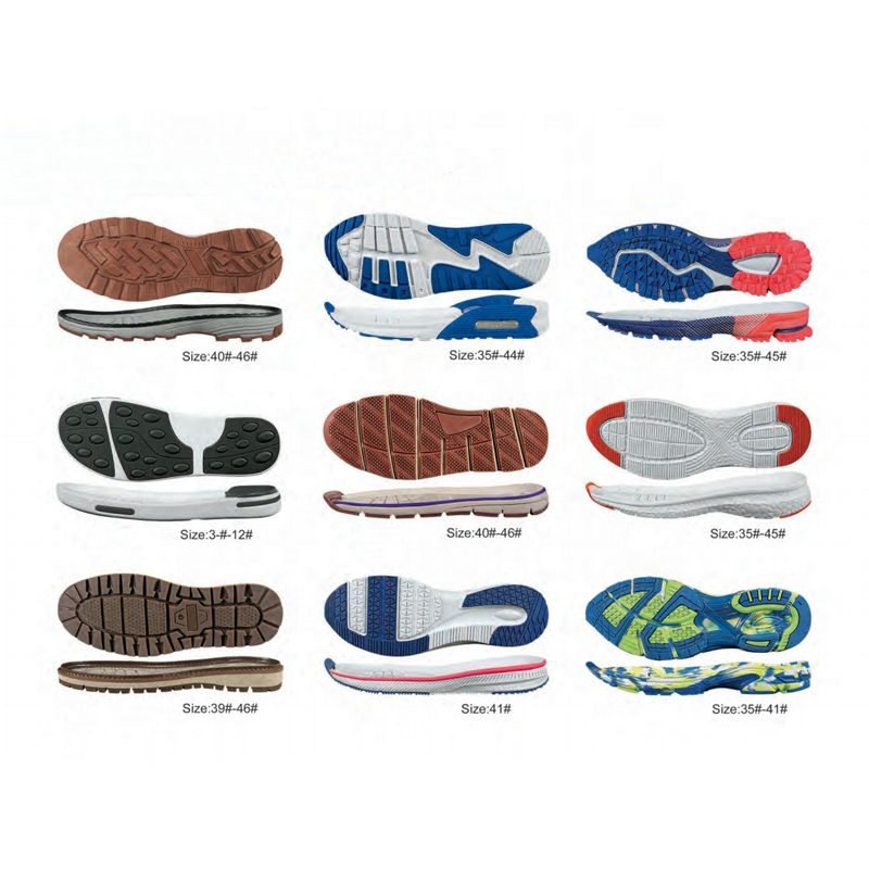 Casual sport sole high quality china high quality wholesale woman man EVA rubber shoe outsole for sneaker shoes