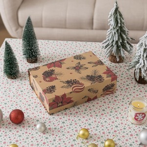 Christmas <b>magnetic</b> gift <b>box</b> with lid, holiday design, and sturdy structure can be customized according to needs - Product Image 5