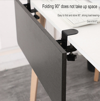 Charnières de tiroir de clavier automatique en fer réglable moderne Table pliante avec support triangulaire estampé