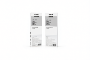 สายดาต้า DIXEON แบบ Type C to Type C ป้องกันสัญญาณรบกวน ทองแดงแท้ สำหรับโทรศัพท์มือถือ - Product Image 1