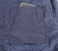 NFPA2112 Veste de sécurité résistante aux flammes Isolation d'hiver pour hommes Fr Bomber Work Jacket avec capuche