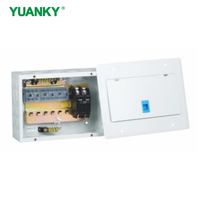Centros de Carga y Caja de Distribución YUANKY D4-S-6-S 100A 120/240VAC con Nivel de Protección NEMA 3R IP