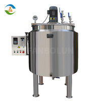 Agitateur émulsifiant, cuve de mélange, homogénéisateur, cuve de mélange électrique à chauffage vapeur, cuve de mélange en acier inoxydable à enveloppe