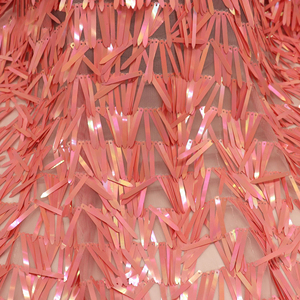 Gonna di design di fascia alta con ricamo abito 40mm con nappine a forma di spada lunga in tessuto con paillettes - Product Image 2