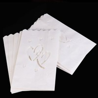 Sac de lanterne en papier ignifuge luminaria pour mariage, décoration, hôtel, festival, offre spéciale
