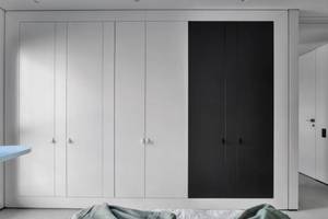 NỘI THẤT PHÒNG NGỦ đi bộ tùy chỉnh với thiết kế sang trọng tích hợp mô-đun và thiết kế hiện đại có gương. - Product Image 4