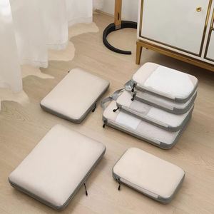 Juego de 5 Cubos de Compresión para Empacar al por Mayor con Bolsas para Zapatos y Ropa Interior para Organización de Equipaje de Viaje - Product Image 4