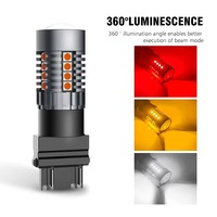 RCJ LED-Birnen 1156 1157 BAU15S PY21W P21W W5W, 24SMD 5730 Chip LED Brems- und Rückfahrleuchte, Auto-Ersatzlampe