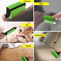 2er Pack Silikon Manual Style Kunststoff Sticky Lint Collector Roller Wasch bare wieder verwendbare Flusen-und Tierhaarent ferner bürste