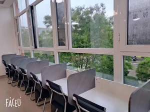 โต๊ะพนักงานในบ้าน MDF โต๊ะทำงานที่ทันสมัยเฟอร์นิเจอร์โต๊ะทำงาน - Product Image 2