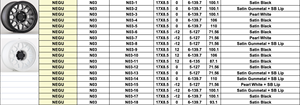 Rines de Aleación de Aluminio EATOP PCD5x127 de 17 Pulgadas para <span class=keywords><strong>Jeep</strong></span> Wrangler JL JK <span class=keywords><strong>TJ</strong></span> <span class=keywords><strong>Rubicon</strong></span> <span class=keywords><strong>4x4</strong></span> Todoterreno con Pernos CE EN STOCK - Product Image 6