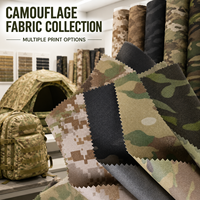 Tissu en Nylon Ripstop tissu de Camouflage Anti infrarouge tissu enduit PU pour bâche imperméable robuste