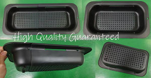 Panier de vidange rectangulaire en plastique PP de qualité alimentaire, compatible lave-vaisselle, extensible et pliable, avec crochets pour égoutter, vente en gros - Product Image 2