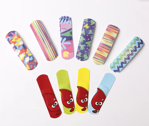 Yesos adhesivos de seguridad para niños, vendaje de dibujos animados, tirita de herida bonita, yeso transpirable - Product Image 2