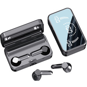Auriculares Bluetooth con Pantalla Grande de Espejo, Inalámbricos, Doble Auricular, Suministro Directo de Fábrica, Modelo Privado TWS, Auriculares Móviles Tong V9 - Product Image 1