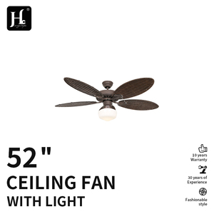 ABS Blades, 52-inch, 5-Blade LED Ceiling Fan with Light and Remote Control, Home Use, Recessed Ceiling Fan with Light - Product Image 2