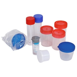Vaso de muestra médica Bangsheng de 40 ml, plástico PP con tapa y escala de graduación para recolección de orina - Product Image 1