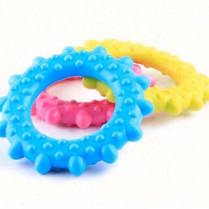 Juguetes para Perros con Forma de Corazón Coloridos y Personalizados, Juguete Masticable para Perros de TPR para Limpiar los Dientes - Product Image 5