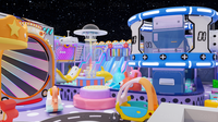 Beliebteste Kinder-Softplay-Anlage für Innenräume mit Bällebad, Rutschen, Trampolin, Labyrinth und Ninja-Hindernisparcours