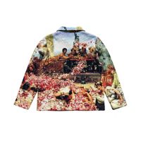 Blouson Bomber Homme Hiver Style Urbain Patchwork Épais Fermeture Éclair Service OEM Disponible Jacquard sur le Devant