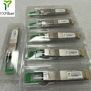 适用于 400G 数据中心的兼容 NVDA QSFP-DD 400G FR4 1310nm PAM4 2KM 光收发器模块 - Product Image 3